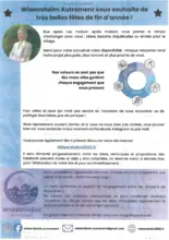 Voeux de fin d'année 2025